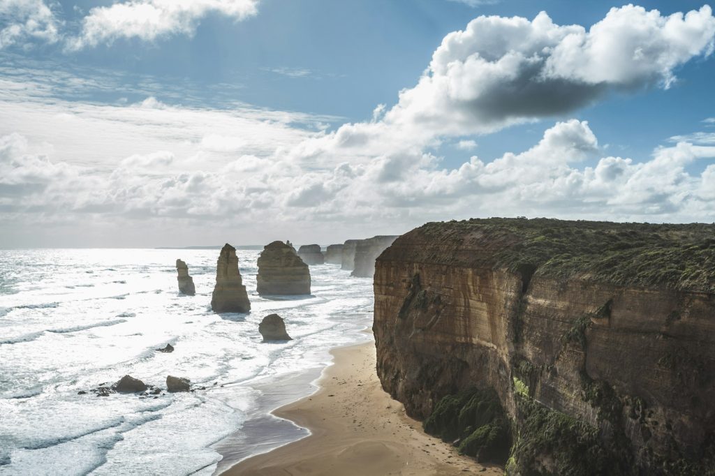 The Twelve Apostles at Port Campbell National Park, Victoria, Australia